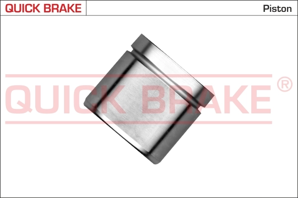 Piston, brake caliper